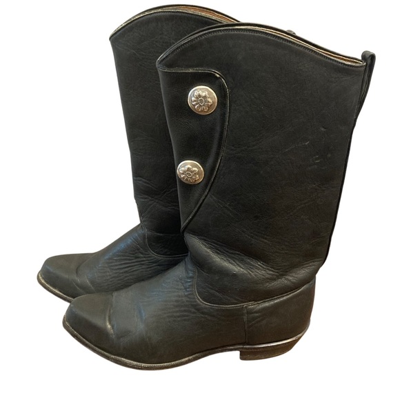 Vintage Leather Boots - Picture 2 of 8